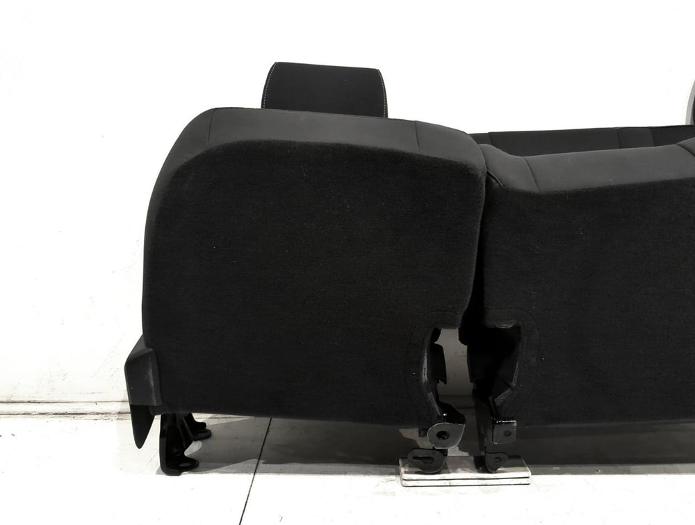2014 - 2018 Chevy Silverado Rear Seat Extended Cab Black Cloth #628i | Picture # 7 | OEM Seats