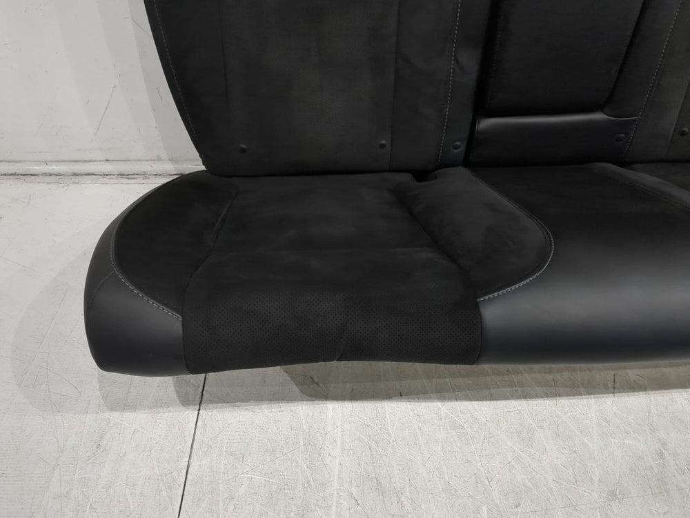 2007 - 2023 Dodge Challenger Rear Seat Leather Suede Black #629i | Picture # 5 | OEM Seats