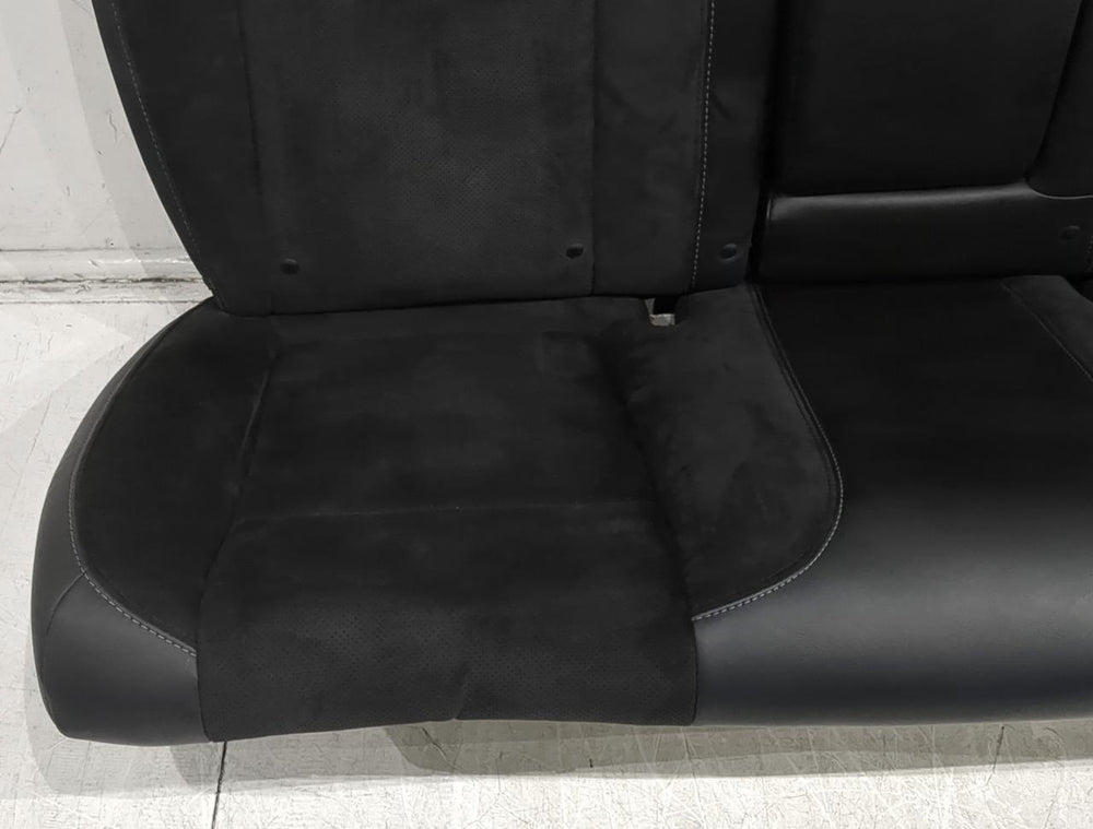 2007 - 2023 Dodge Challenger Rear Seat Leather Suede Black #629i | Picture # 7 | OEM Seats