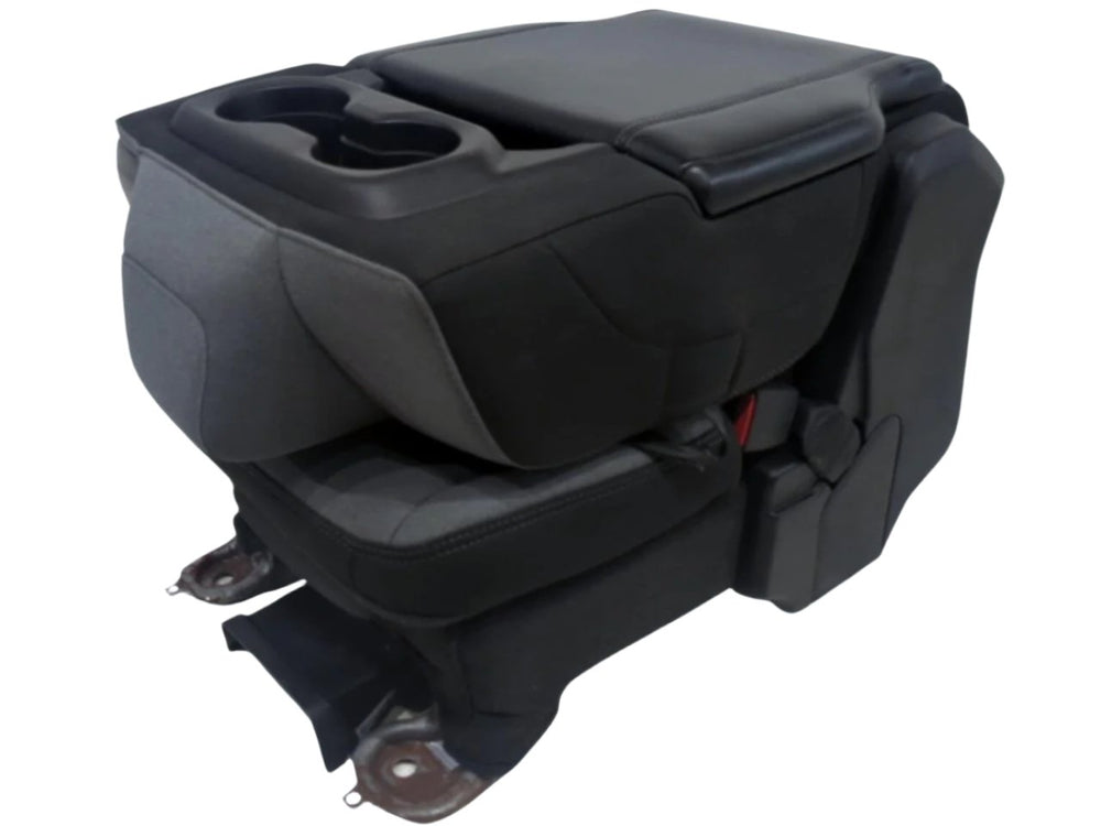 2019 - 2024 Dodge Ram 1500 Center Jumpseat, Gray Cloth, 3-Point Seatbelt #636i | Picture # 1 | OEM Seats