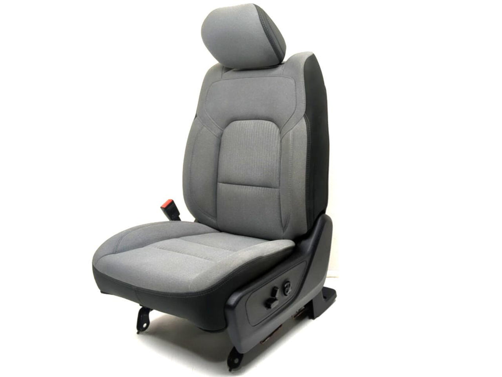 Dodge Ram Oem Gray Cloth Front Seat Driver LH 2019 2020 2021 2022 | Picture # 3 | OEM Seats
