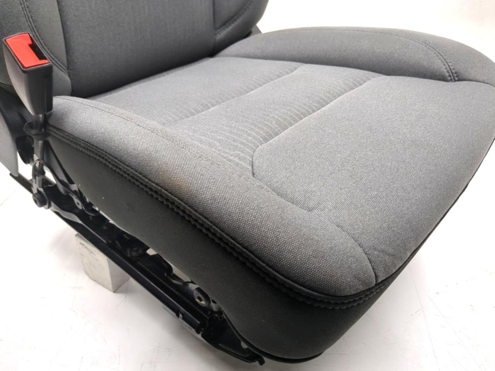 Dodge Ram Oem Gray Cloth Front Seat Driver LH 2019 2020 2021 2022 | Picture # 14 | OEM Seats