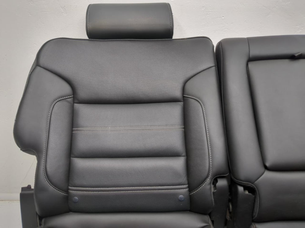 Gmc Sierra Denali Silverado Crew Cab Leather Rear Seats 2014 2015 2016 2017 2018 | Picture # 3 | OEM Seats