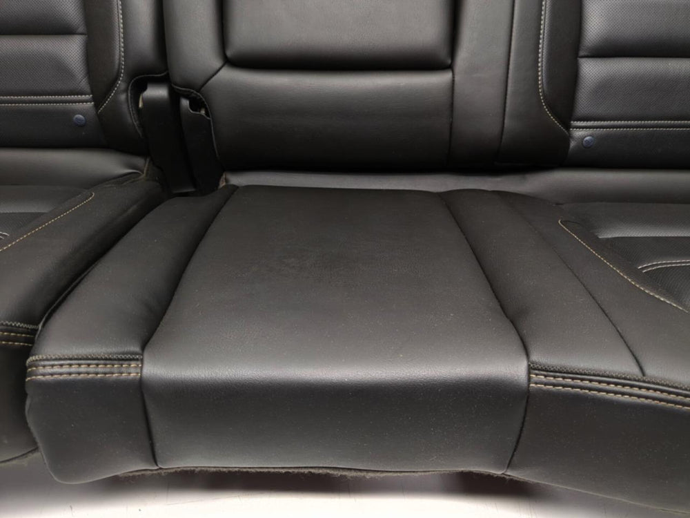 Gmc Sierra Denali Silverado Crew Cab Leather Rear Seats 2014 2015 2016 2017 2018 | Picture # 8 | OEM Seats