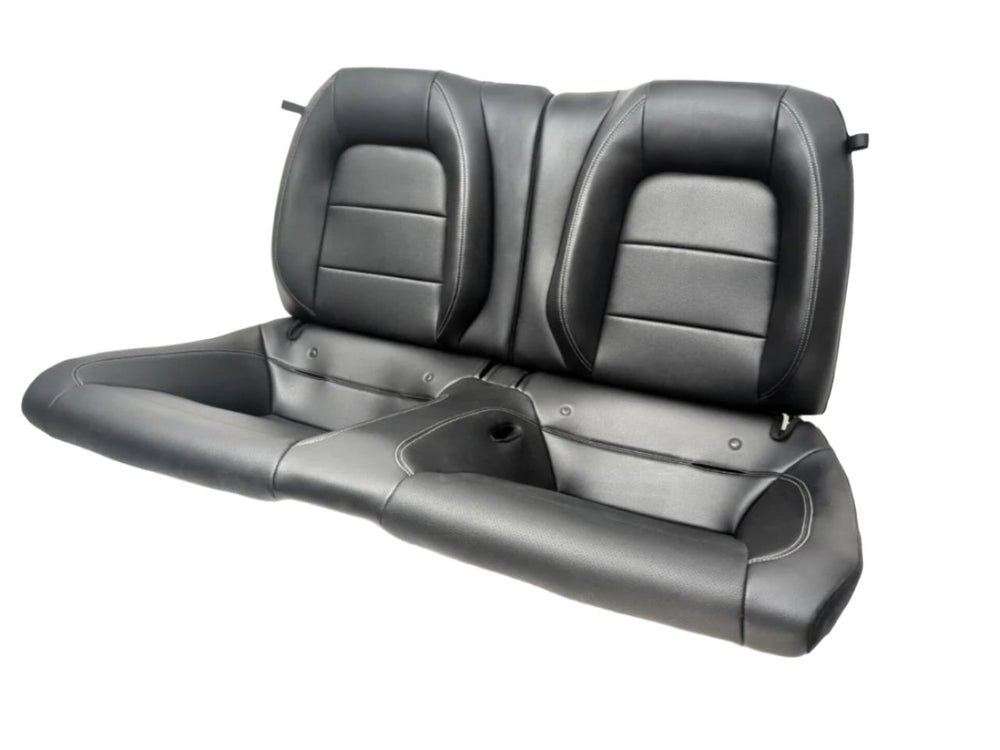 2015 - 2023 Ford Mustang Rear Seats, Coupe, Black Leather, #643i | Picture # 1 | OEM Seats