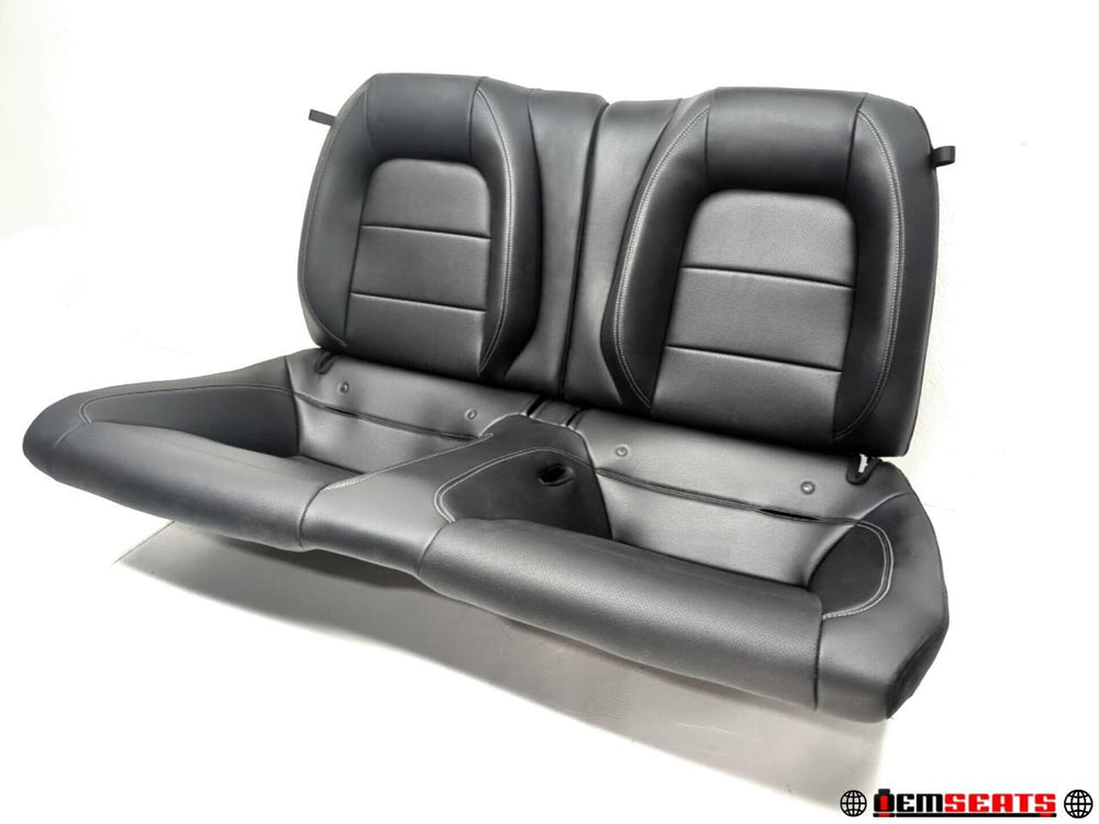 2015 - 2022 Ford Mustang Rear Seats Black Leather #643i | Picture # 1 | OEM Seats