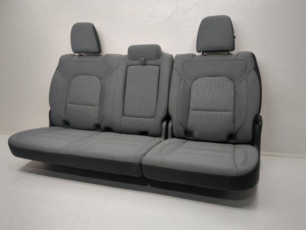 2019 - 2024 Ram 1500 Crew Cab Rear Seats Gray Cloth #644i | Picture # 15 | OEM Seats