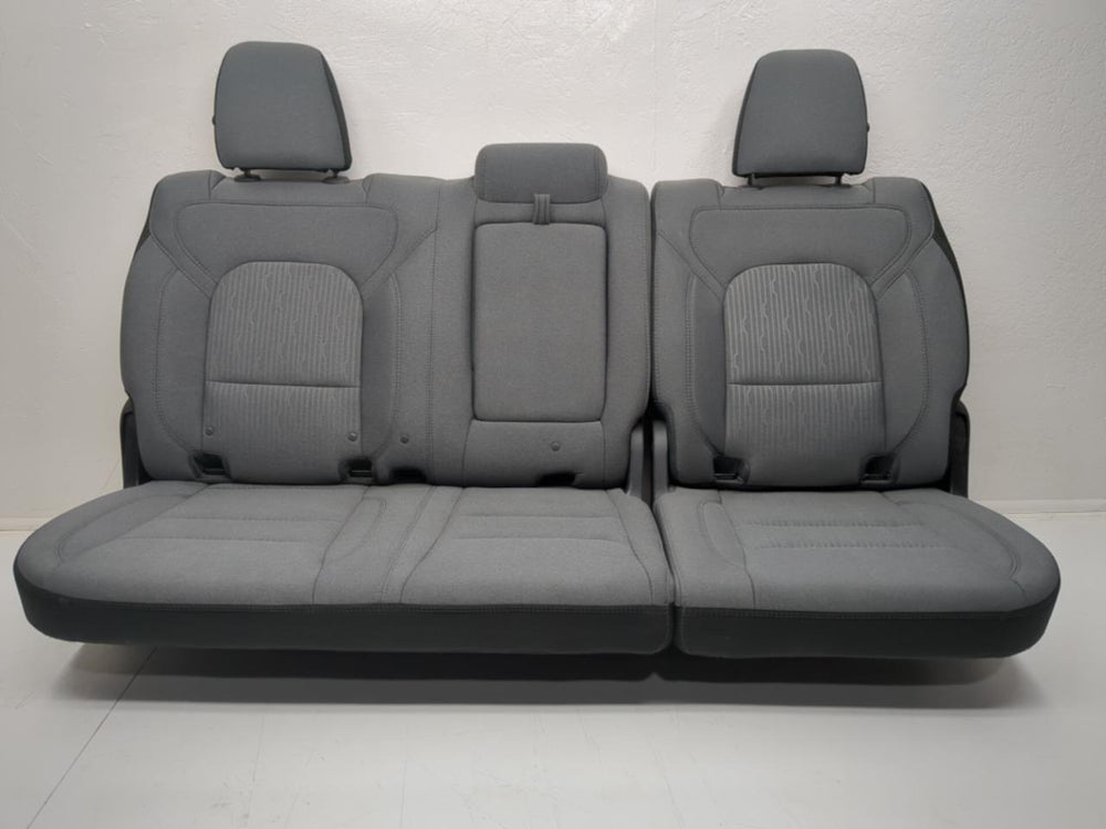 2019 - 2024 Ram 1500 Crew Cab Rear Seats Gray Cloth #644i | Picture # 9 | OEM Seats