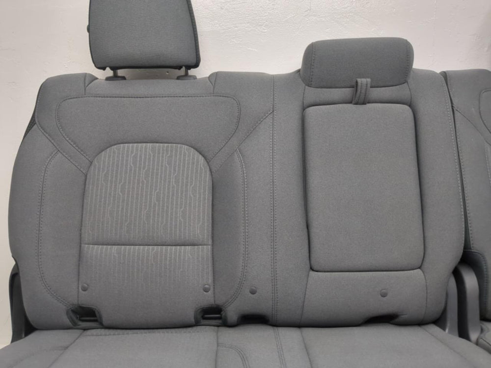2019 - 2024 Ram 1500 Crew Cab Rear Seats Gray Cloth #644i | Picture # 3 | OEM Seats