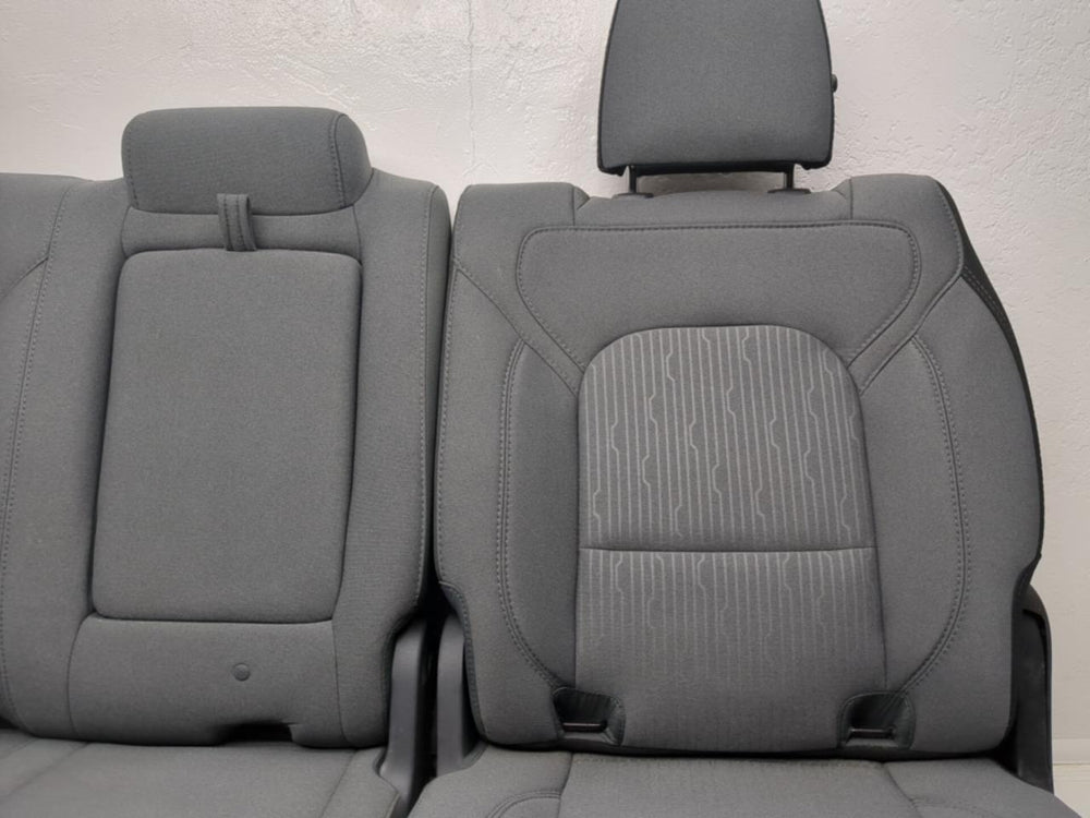 2019 - 2024 Ram 1500 Crew Cab Rear Seats Gray Cloth #644i | Picture # 4 | OEM Seats