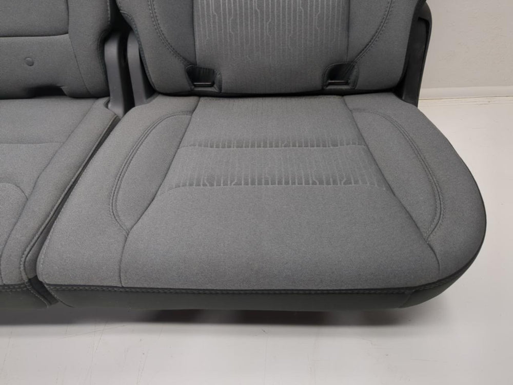 2019 - 2024 Ram 1500 Crew Cab Rear Seats Gray Cloth #644i | Picture # 6 | OEM Seats