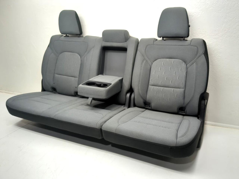 2019 - 2024 Ram 1500 Crew Cab Rear Seats Gray Cloth #644i | Picture # 7 | OEM Seats