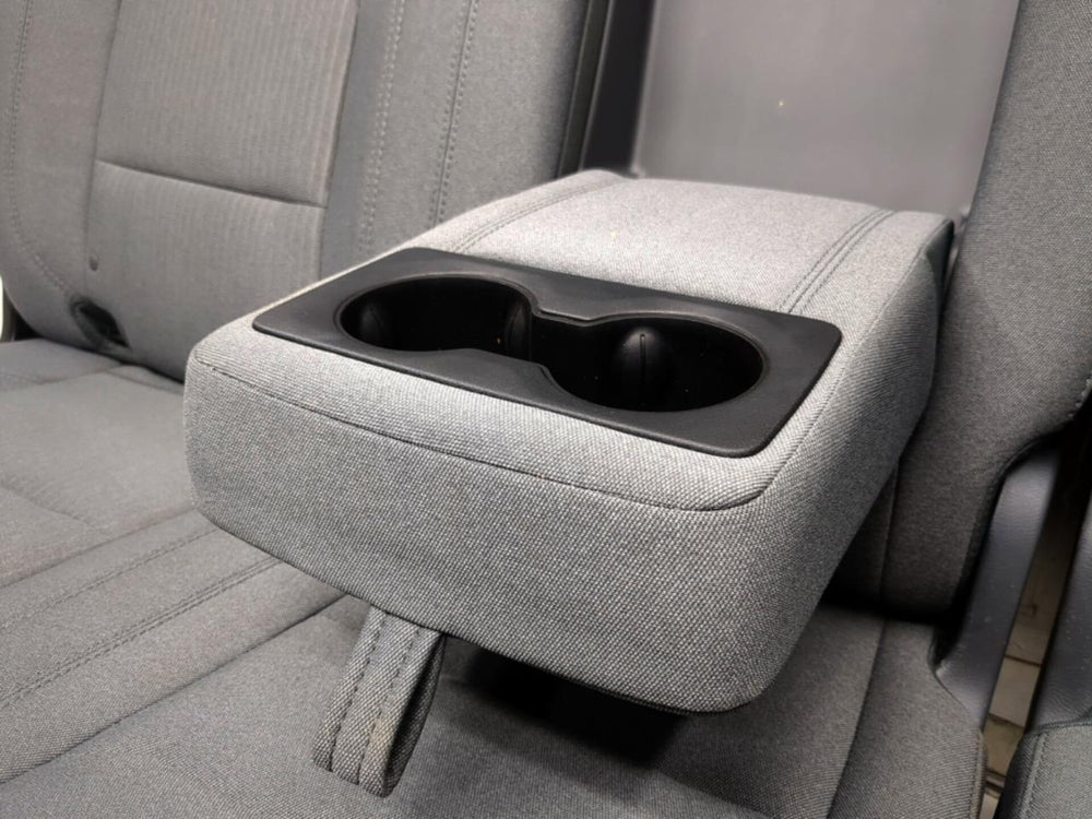 2019 - 2024 Ram 1500 Crew Cab Rear Seats Gray Cloth #644i | Picture # 8 | OEM Seats