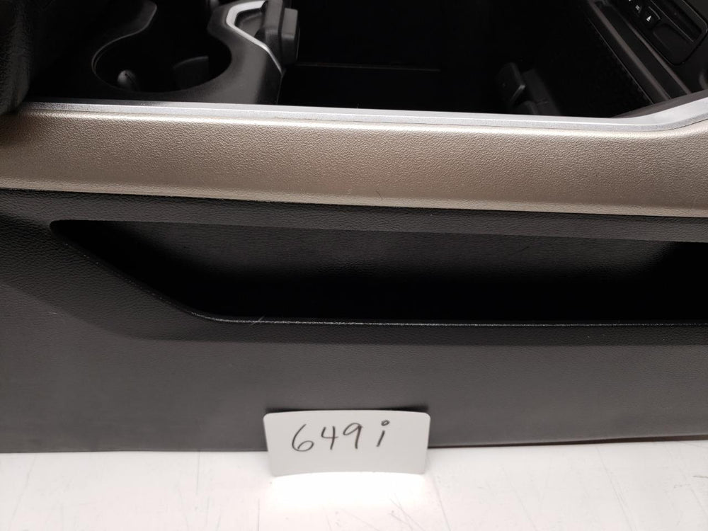 2019 - 2024 Dodge Ram 1500 Center Console Black Gold Trim #649i | Picture # 20 | OEM Seats