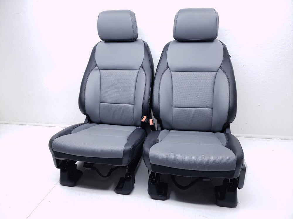 2021 - 2024 Ford F150 Lightning OEM Front Seats Gray Medium Dark Slate #651i | Picture # 21 | OEM Seats