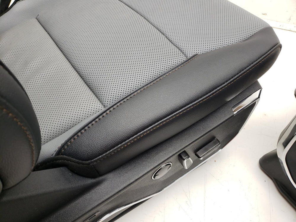2021 - 2024 Ford F150 Lightning OEM Front Seats Gray Medium Dark Slate #651i | Picture # 9 | OEM Seats