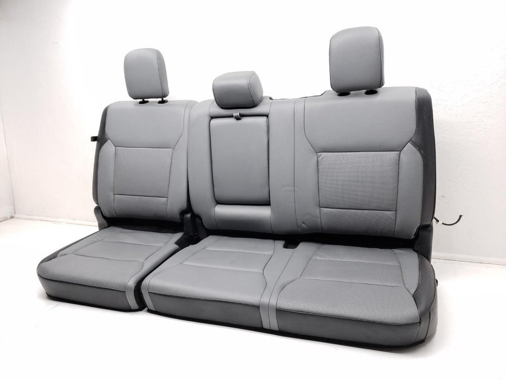 2021 - 2024 Ford F150 Lightning OEM Front Seats Gray Medium Dark Slate #651i | Picture # 22 | OEM Seats