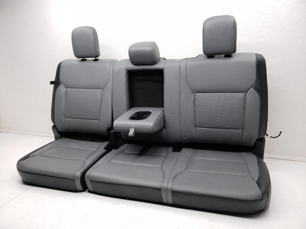 2021 - 2024 Ford F150 Lightning OEM Front Seats Gray Medium Dark Slate #651i | Picture # 23 | OEM Seats