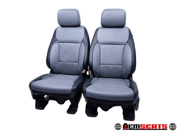 Ford F-150 Lightning Lariat Heat Cool Oem Leather Front Seats 2021 2022 2023 2024 | Picture # 1 | OEM Seats