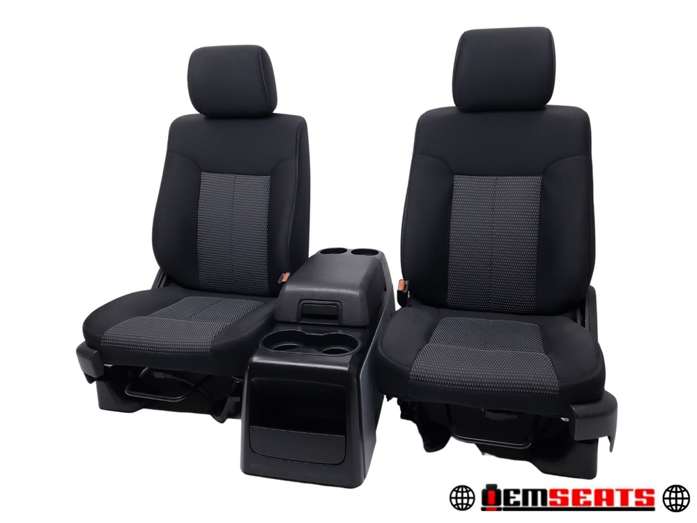 Ford F150 F-150 Oem Black Cloth Seats 2009 2010 2011 2012 2013 2014 | Picture # 2 | OEM Seats