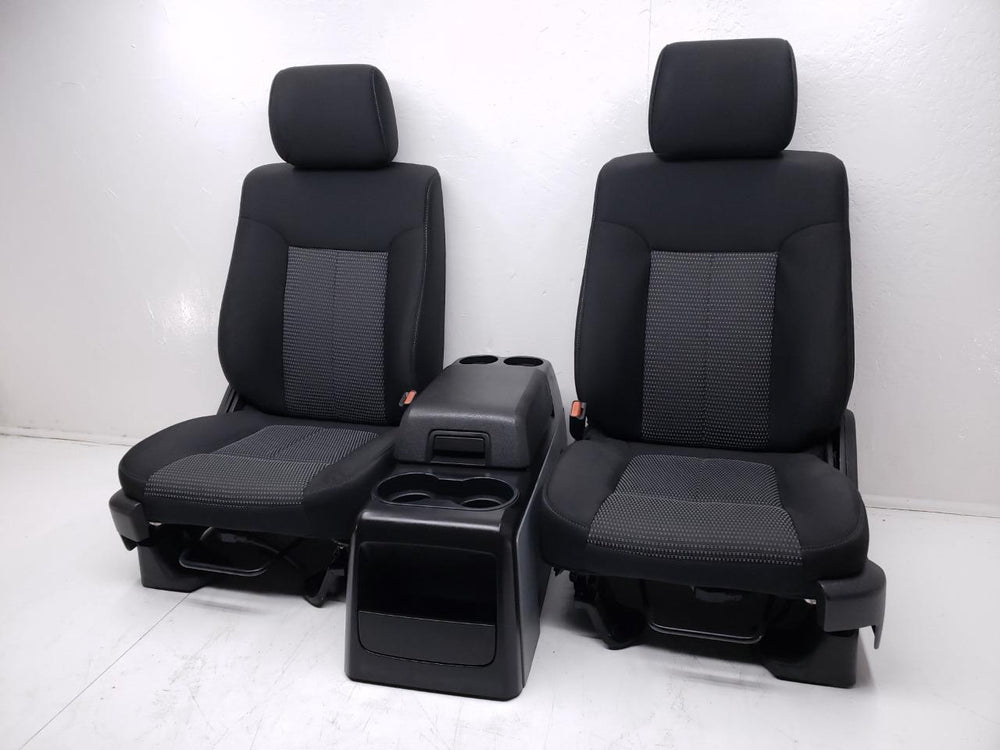 Ford F150 F-150 Oem Black Cloth Seats 2009 2010 2011 2012 2013 2014 | Picture # 13 | OEM Seats