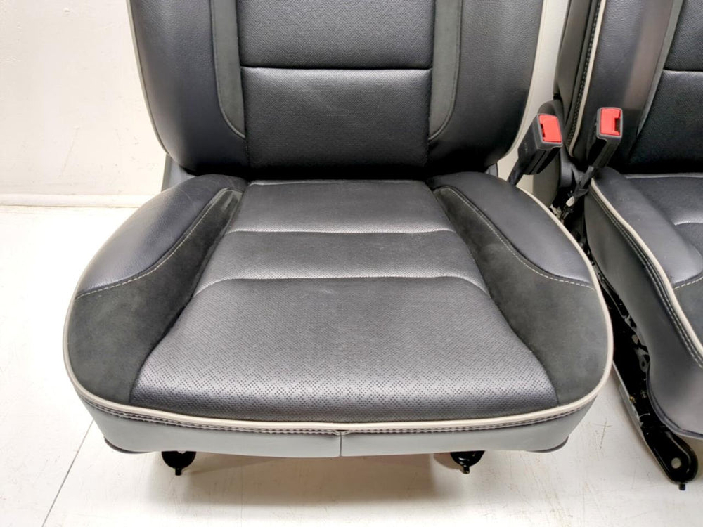 Dodge Ram Laramie 1500 Crew Oem Black Leather Front Seats 2019 2020 2021 2022 2023 | Picture # 3 | OEM Seats