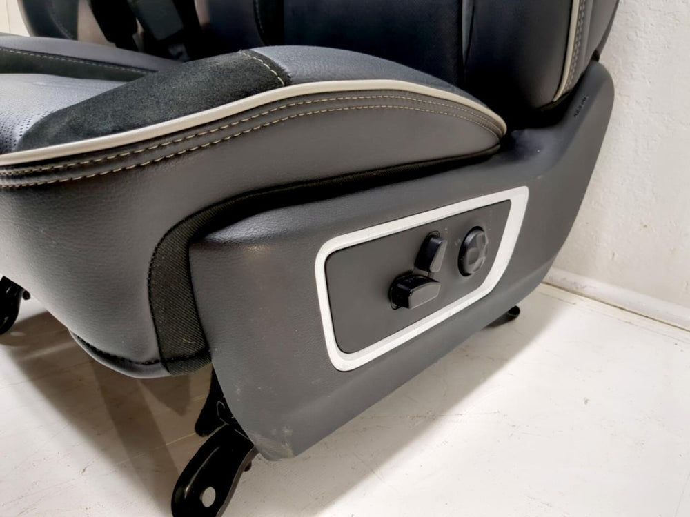 Dodge Ram Laramie 1500 Crew Oem Black Leather Front Seats 2019 2020 2021 2022 2023 | Picture # 6 | OEM Seats
