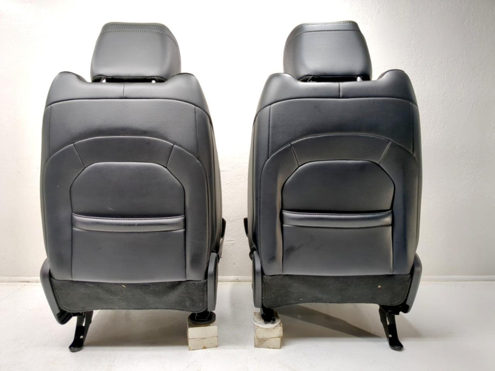 Dodge Ram Laramie 1500 Crew Oem Black Leather Front Seats 2019 2020 2021 2022 2023 | Picture # 14 | OEM Seats