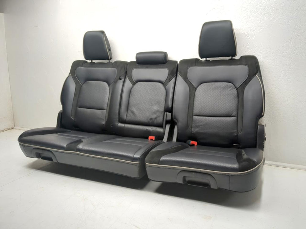 Dodge Ram Laramie 1500 Crew Oem Black Leather Front Seats 2019 2020 2021 2022 2023 | Picture # 22 | OEM Seats