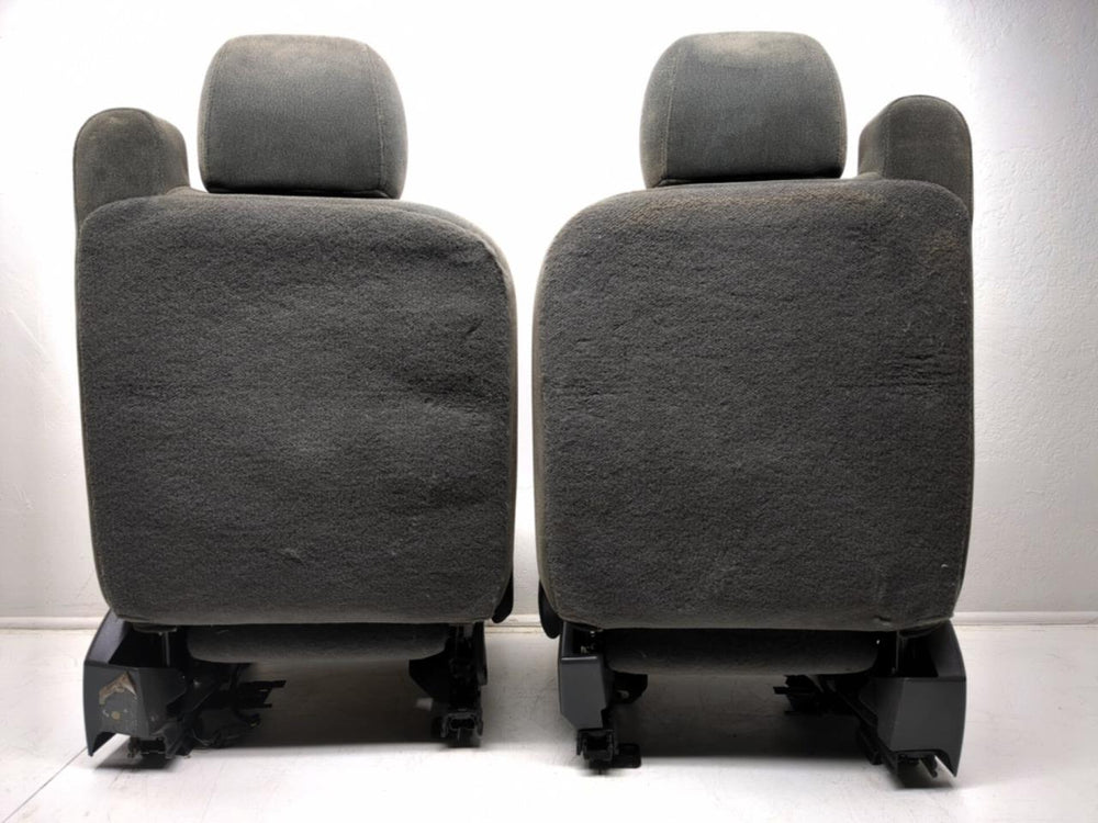 Gm Silverado Tahoe Suburban Charcoal Cloth Front Seats 2000 2003 2004 2005 2006 | Picture # 13 | OEM Seats