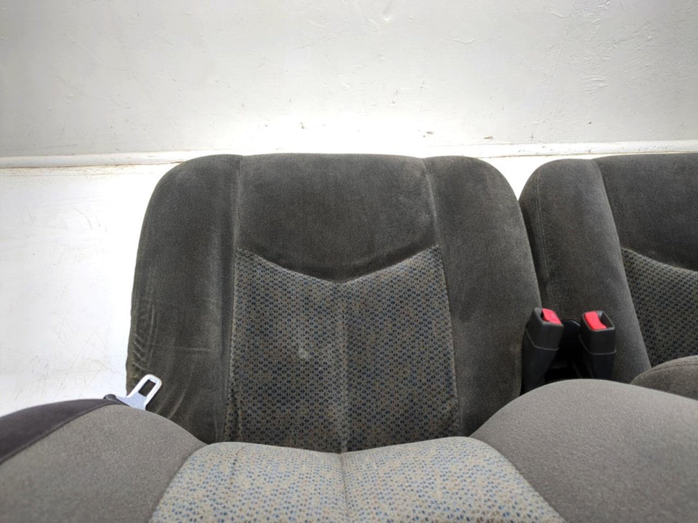 Gm Silverado Tahoe Suburban Charcoal Cloth Front Seats 2000 2003 2004 2005 2006 | Picture # 10 | OEM Seats