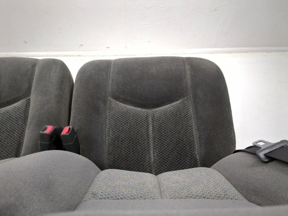 Gm Silverado Tahoe Suburban Charcoal Cloth Front Seats 2000 2003 2004 2005 2006 | Picture # 9 | OEM Seats