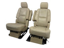 2007 - 2014 Tahoe Yukon Escalade Second Row Bucket Seats, Tan Leather #566r | Picture # 18 | OEM Seats