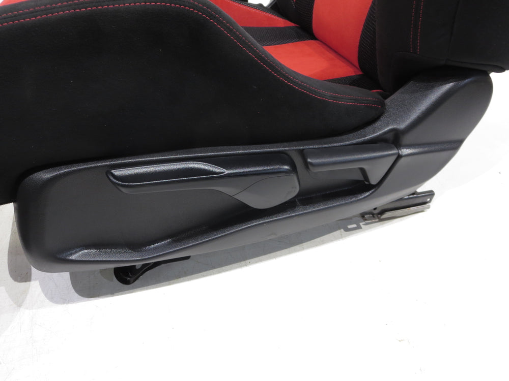 Honda Civic FK8 Type R OEM Red Black Suede Seats 2016 2017 2018 2019 2020 2021 | Picture # 18 | OEM Seats