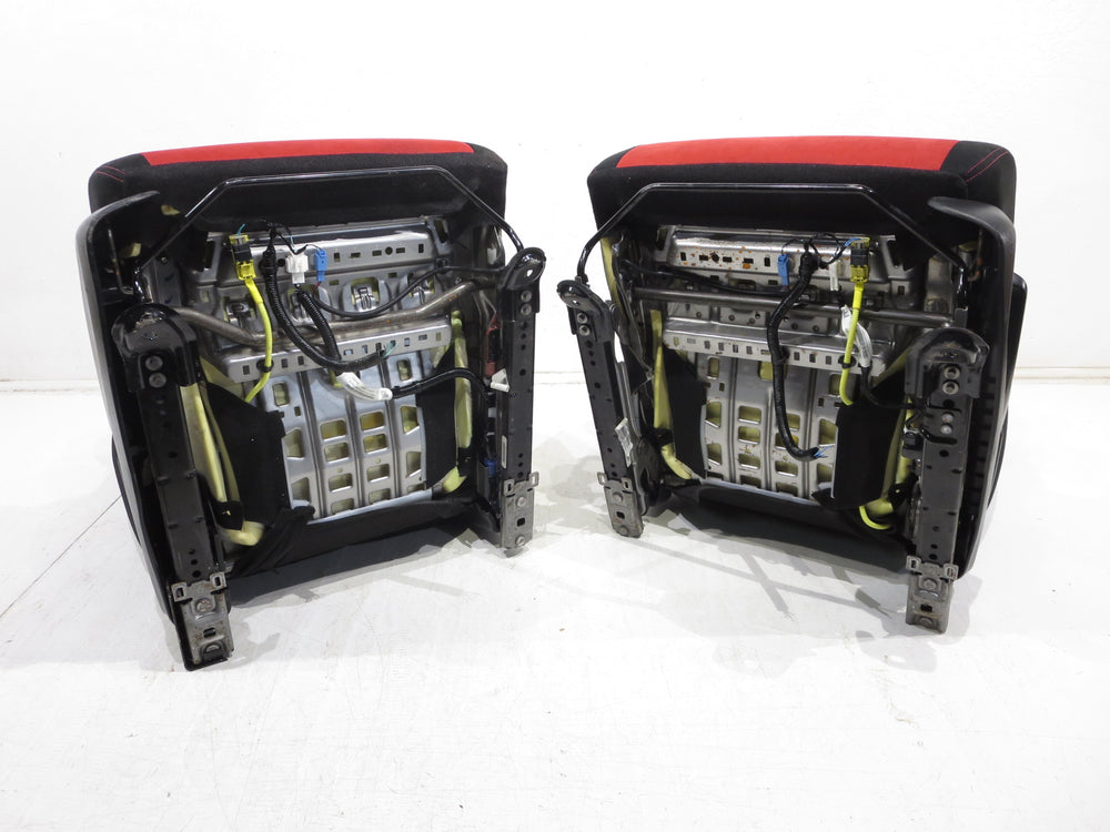 Honda Civic FK8 Type R OEM Red Black Suede Seats 2016 2017 2018 2019 2020 2021 | Picture # 19 | OEM Seats