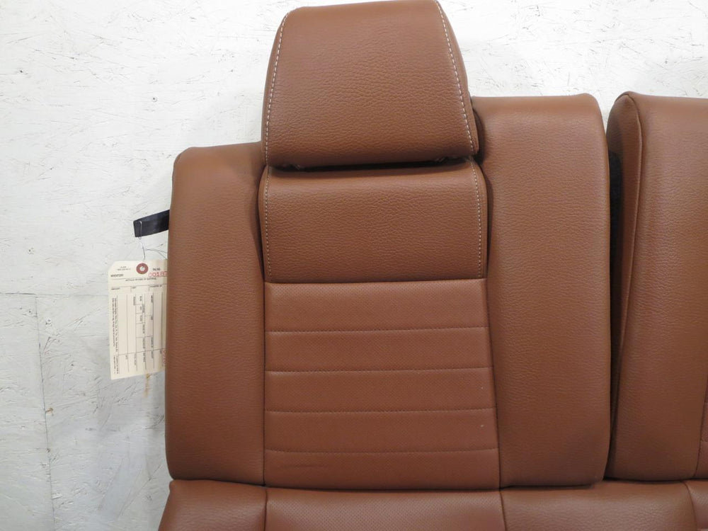 2010 - 2014 Ford Mustang Coupe Rear Seat Tan Saddle Leather #4761k | Picture # 6 | OEM Seats