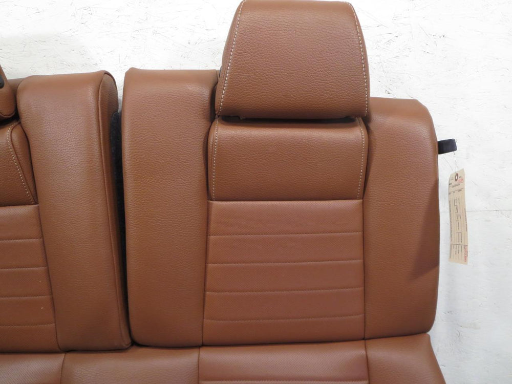 2010 - 2014 Ford Mustang Coupe Rear Seat Tan Saddle Leather #4761k | Picture # 7 | OEM Seats