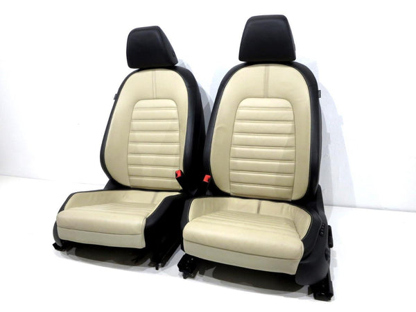 Vw Volkswagen Cc Two-tone V-tex Leatherette Seats 2008 2009 2010 2011 2012 2013 2014 2015 2016