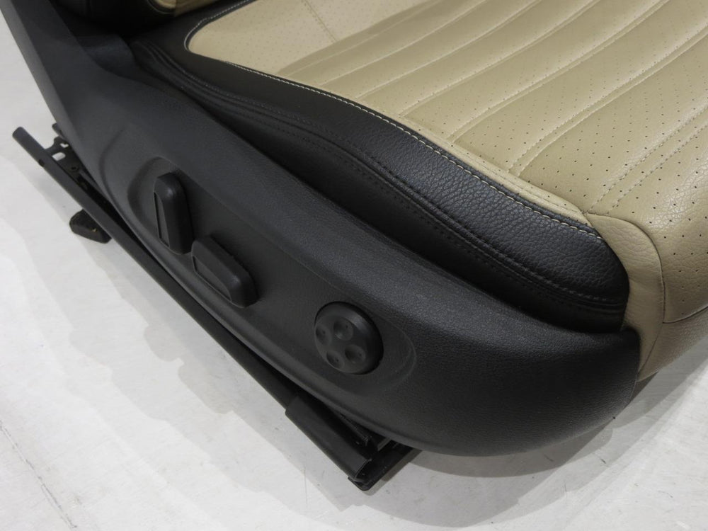 Vw Volkswagen Cc Two-tone V-tex Leatherette Seats 2008 2009 2010 2011 2012 2013 2014 2015 | Picture # 7 | OEM Seats