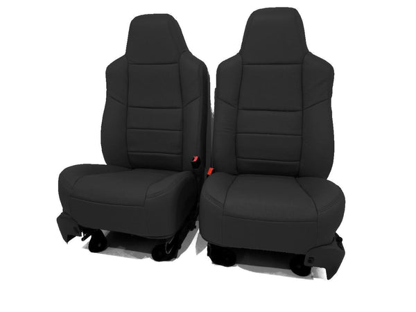 2007 Custom Air Conditioned Ford Super Duty Seats Black