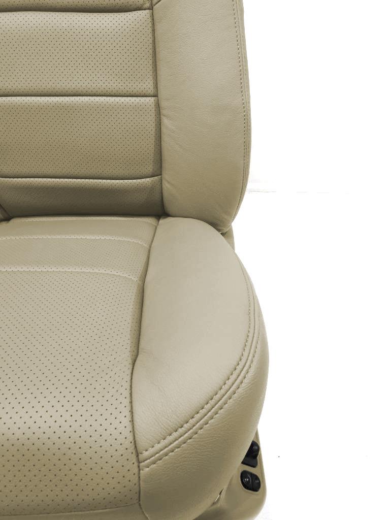 2003 - 2007 Air Conditioned Ford Super Duty F250 Tan Leather Seats #006a | Picture # 9 | OEM Seats