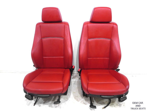 2014 Bmw X1 Oem Coral Red Seats