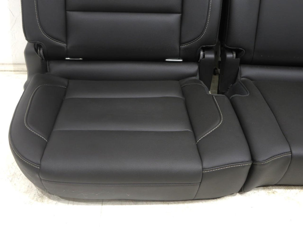 2014 - 2019 Silverado & Sierra Double Cab Rear Seat Black Leather #979980 | Picture # 3 | OEM Seats