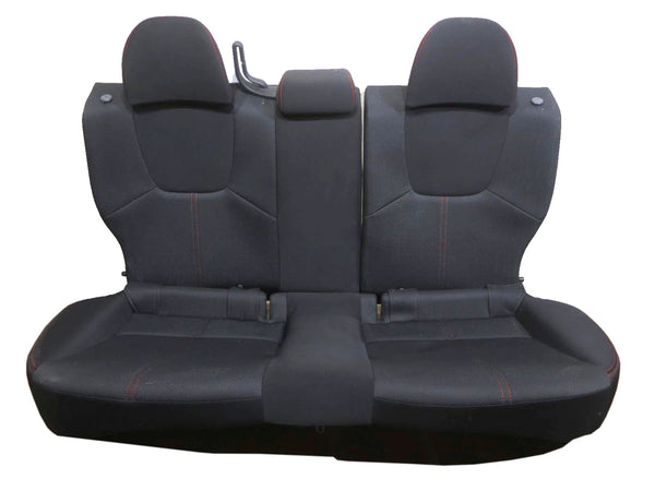 Subaru Impreza Wrx Sti Black Cloth Rear Seat Hatchback 2012 2013 2014 2015